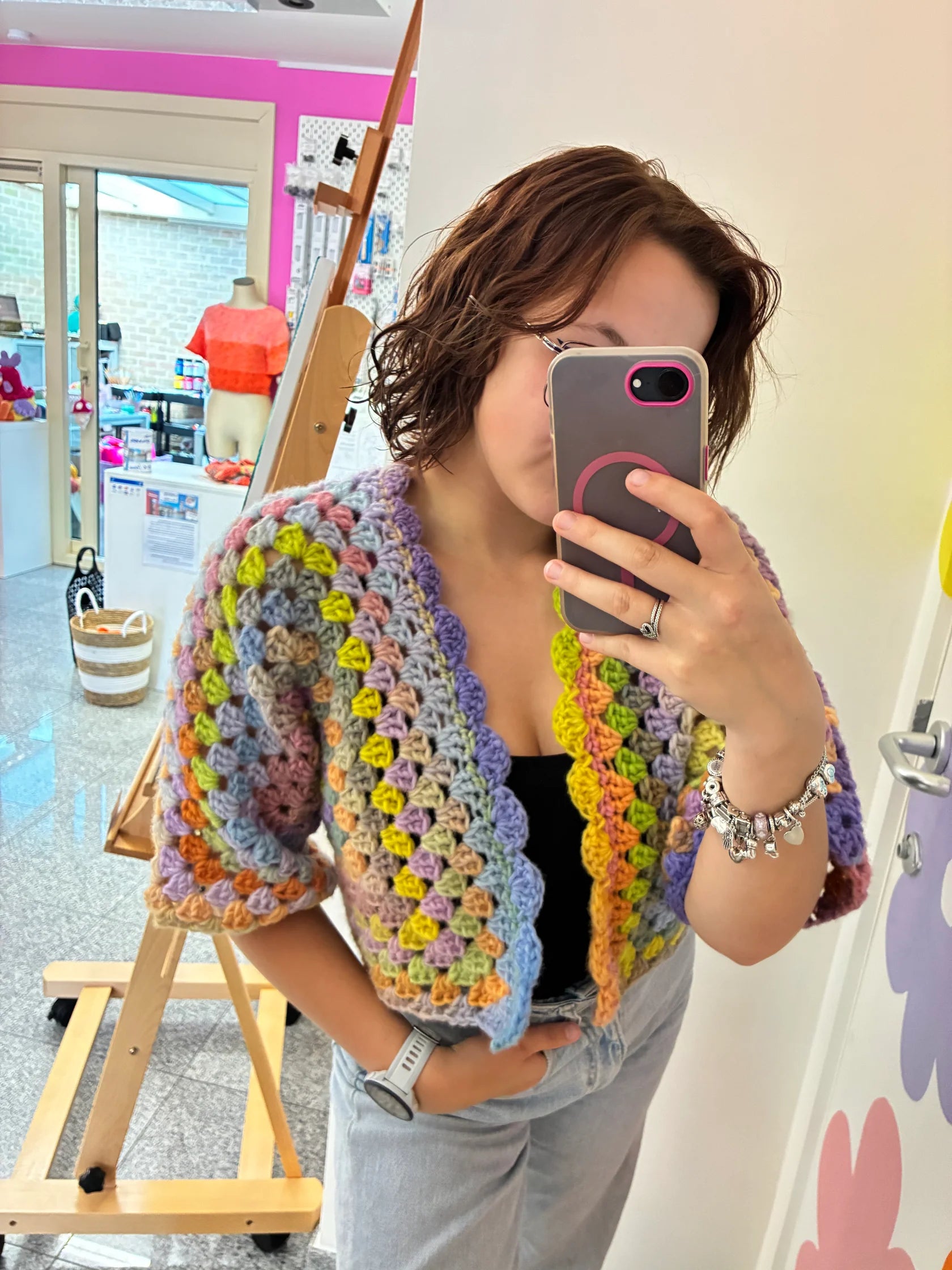 Haakpatroon - Rainbow Cardigan (NL)